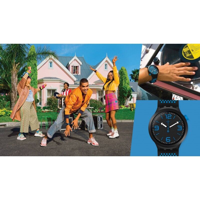 RELOJ SWATCH HOMBRE BIGBOLD SO27B101 BLUE en UNITIME Argentina RELOJ SWATCH HOMBRE BIGBOLD SO27B101 BLUE en UNITIME Argentina