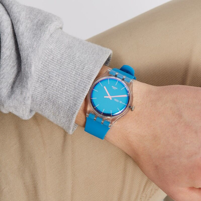 RELOJ SWATCH POLAPURPLE SUOK711 RELOJ SWATCH POLAPURPLE SUOK711